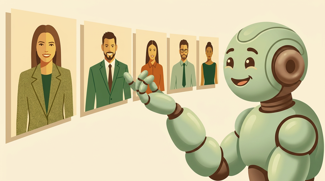 Being interviewed by AI for a job