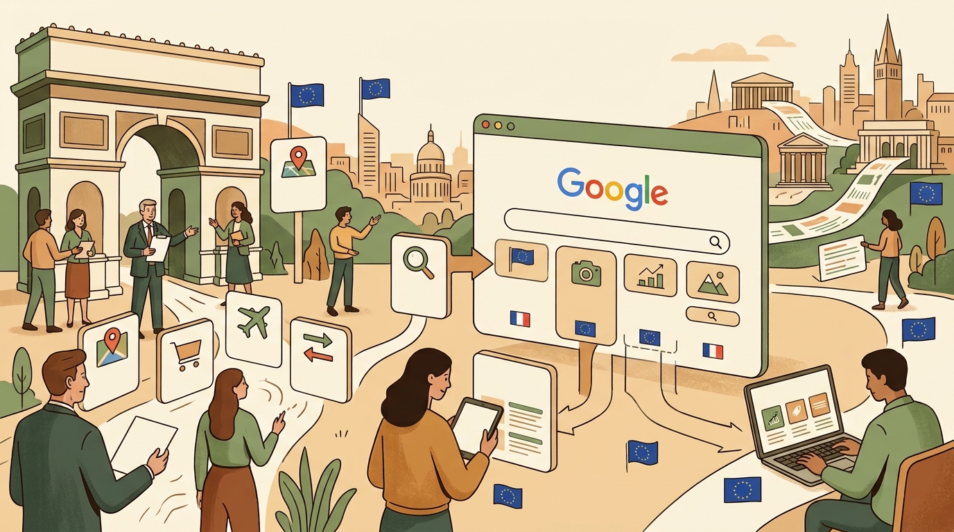 Google shifts, clicks drop
