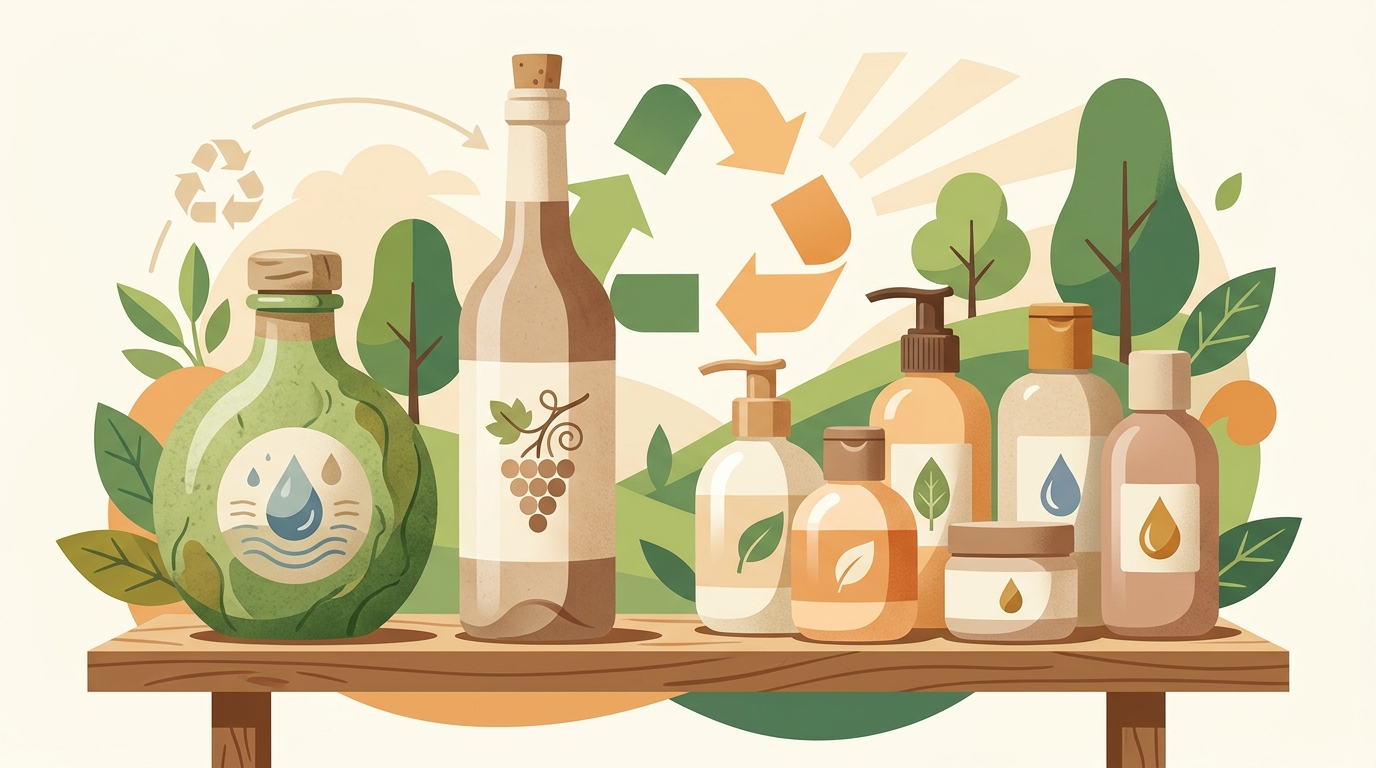 The bottle turns to paper