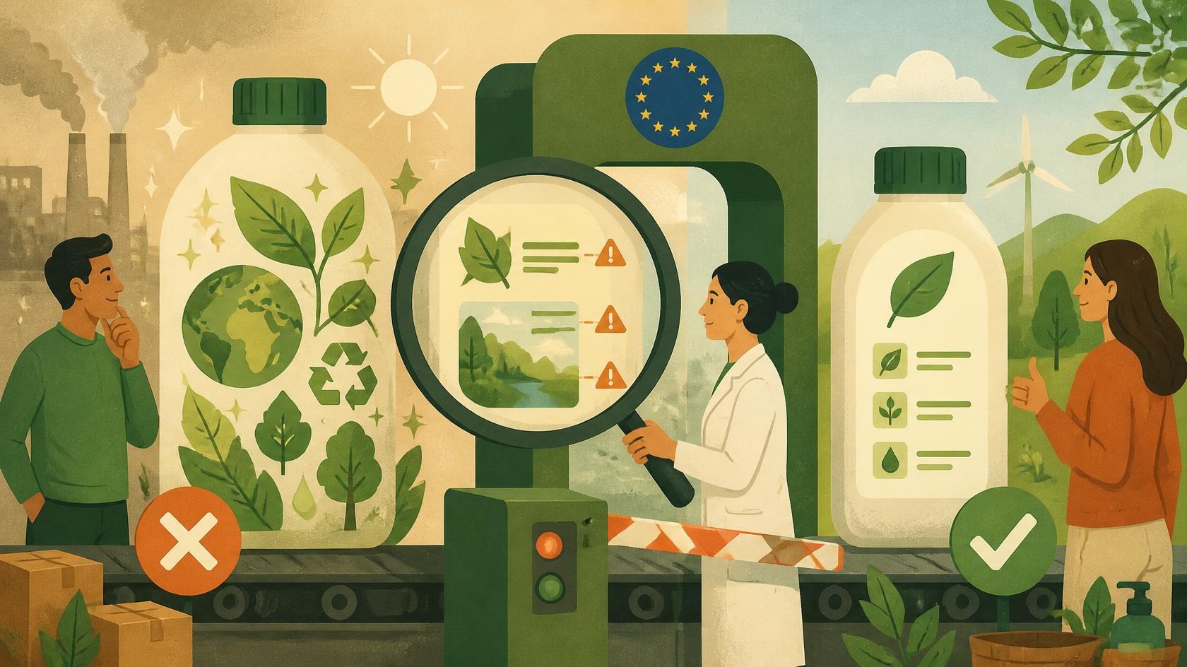 Greenwashing, the party’s over