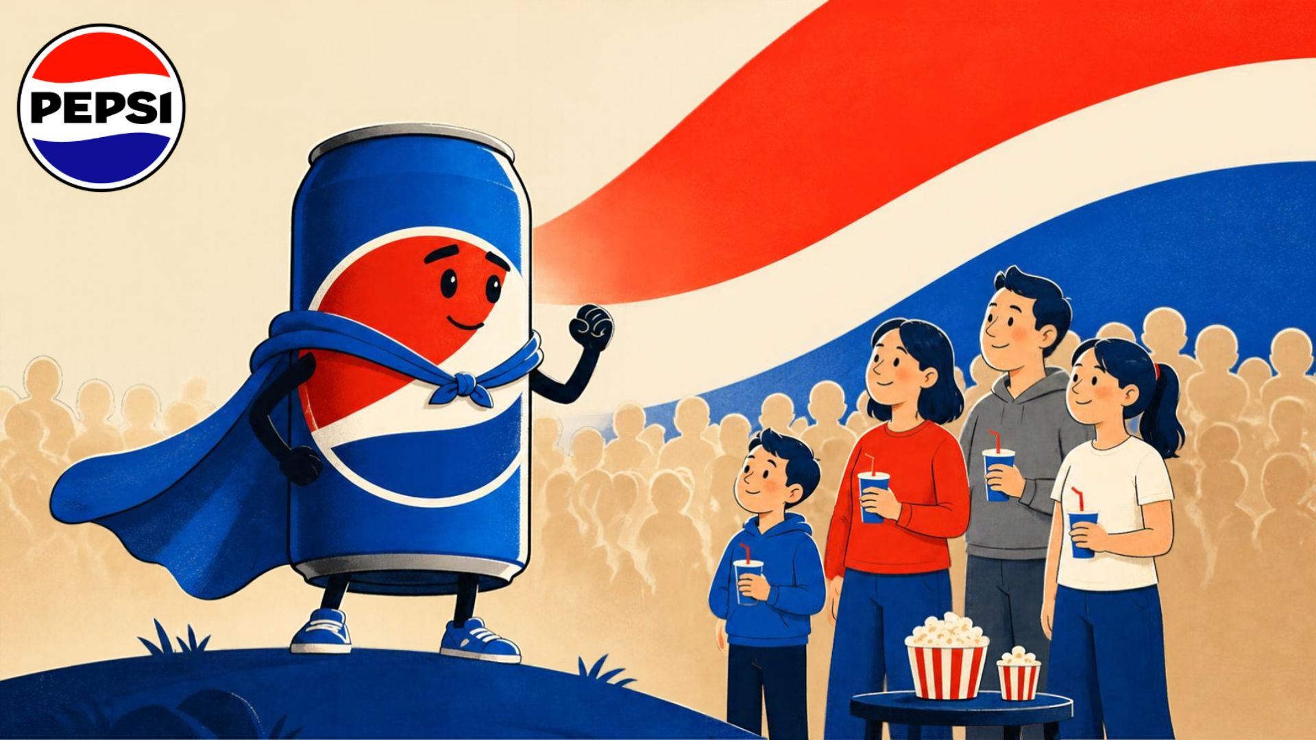 Pepsi, the eternal challenger